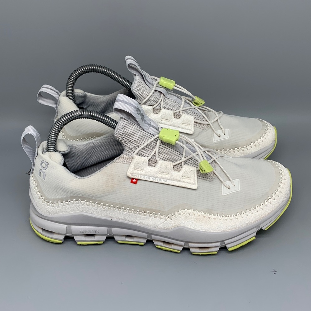 On Running Cloudaway White Lime Road Running Shoes Women’s Sz 9.5 EU 41